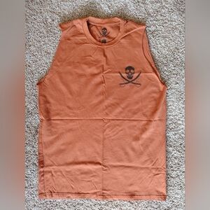 Haggard Pirate Maritime Apparel Graphic Cut off Tee NWOT